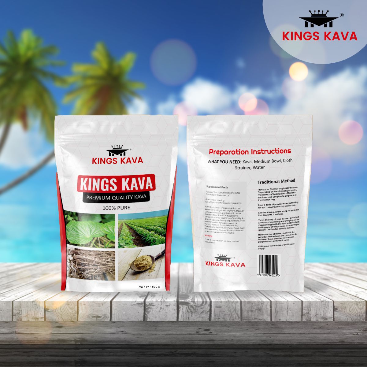 Premium Fiji Kava 500g